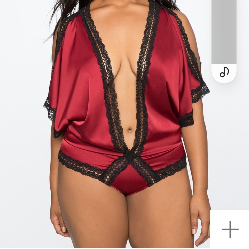 Eloquii Draped atin Teddy
